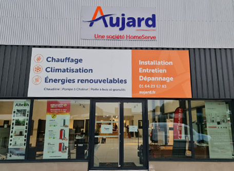 À Dammarie-les-Lys, Aujard s'occupe des chauffages et climatisations